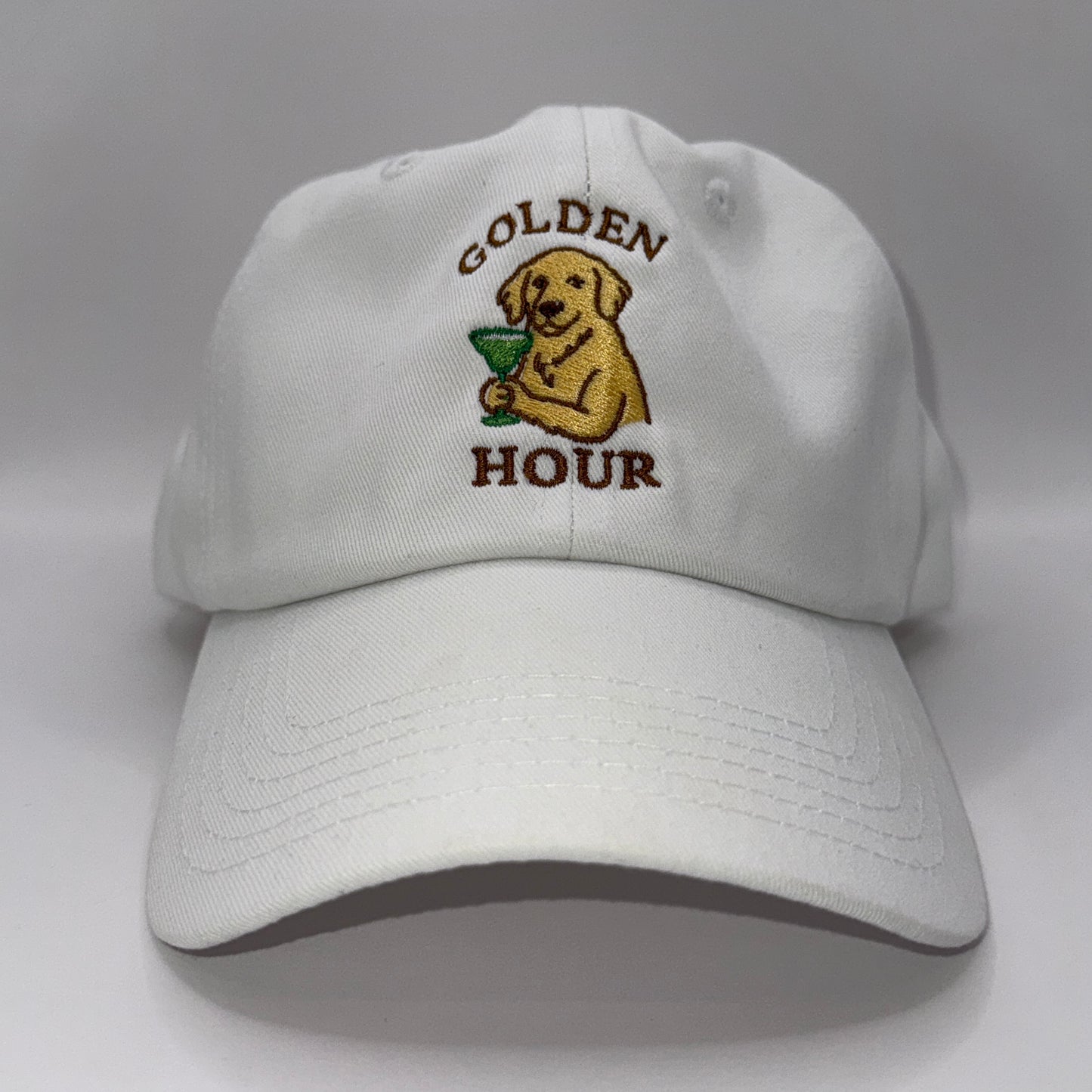 The Golden Hour Hat – Embroidered Foam Trucker Cap