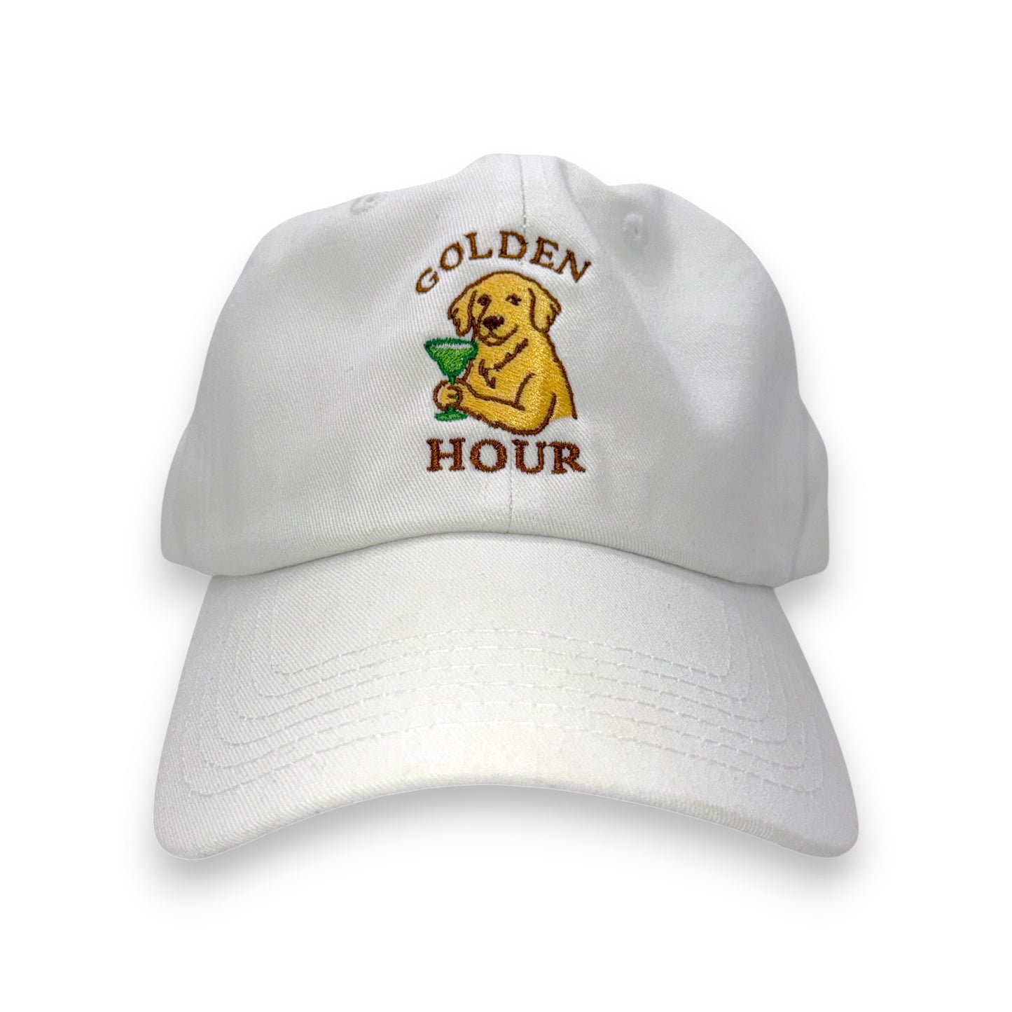 The Golden Hour Hat – Embroidered Foam Trucker Cap