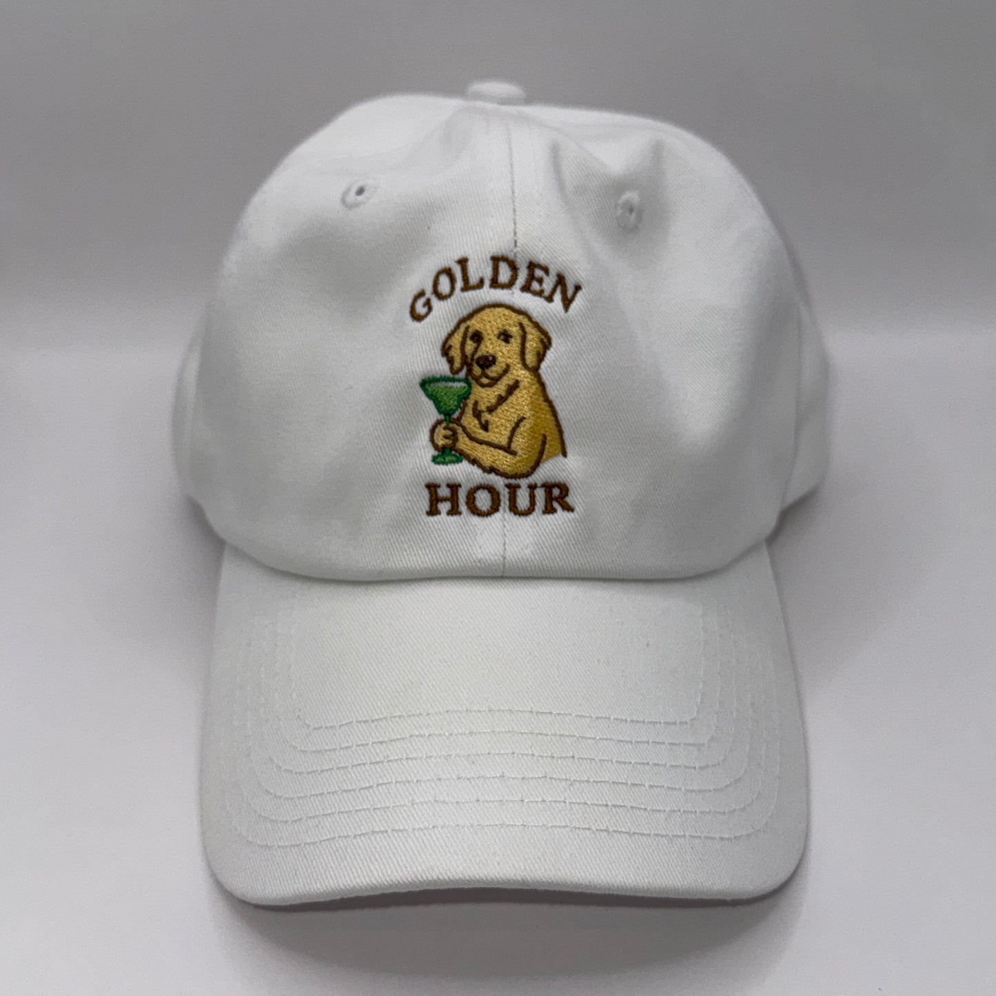 The Golden Hour Hat – Embroidered Foam Trucker Cap