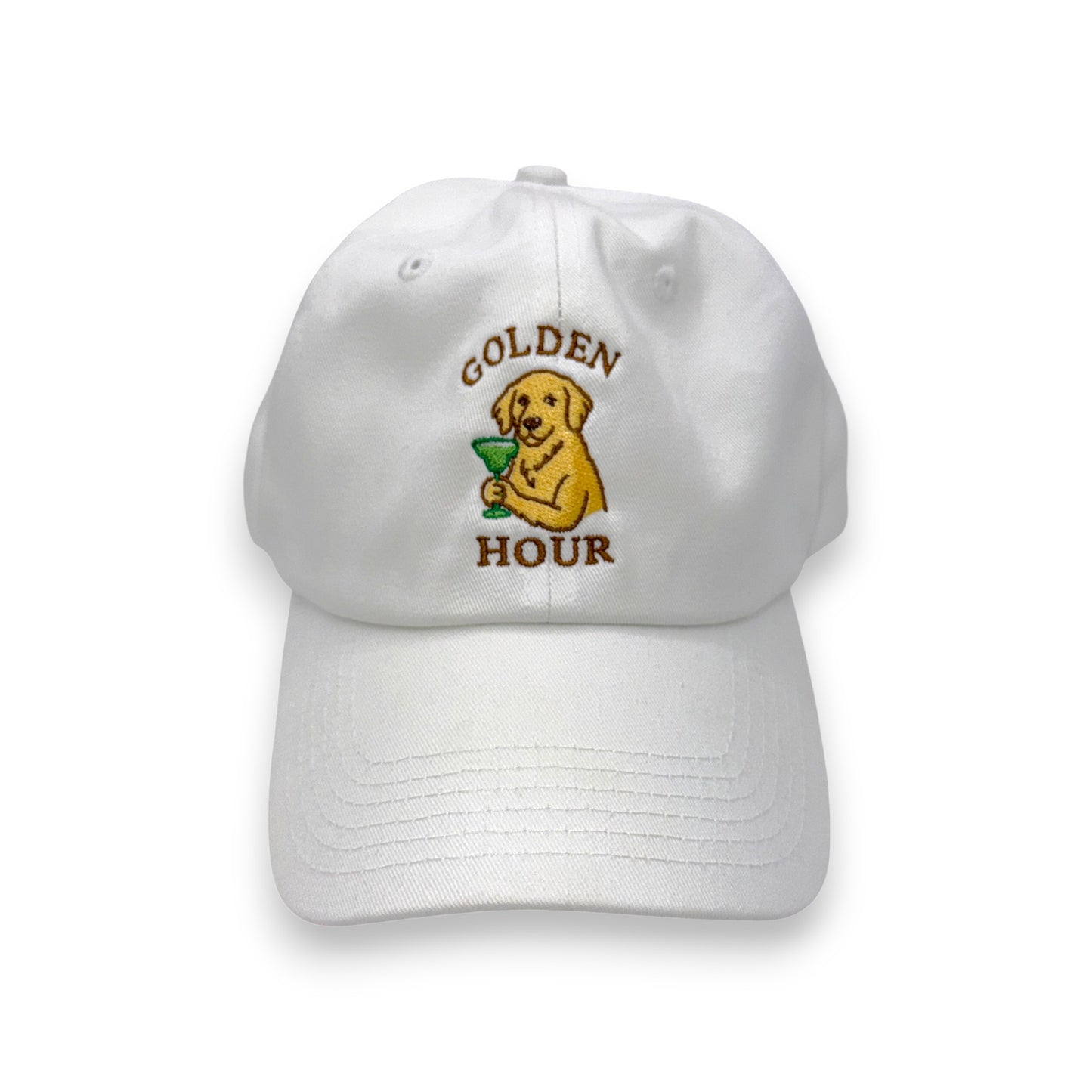 The Golden Hour Hat – Embroidered Foam Trucker Cap