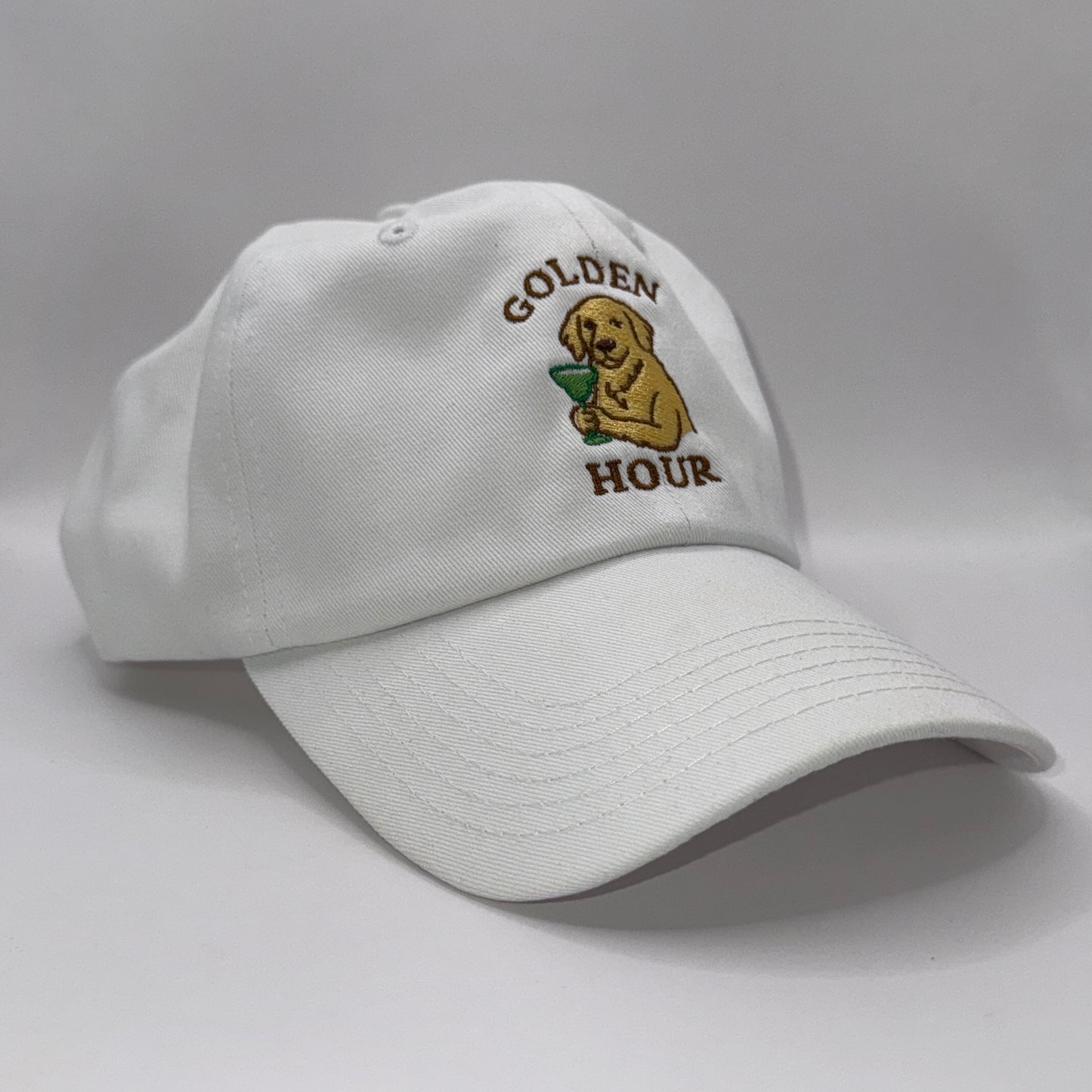 The Golden Hour Hat – Embroidered Foam Trucker Cap