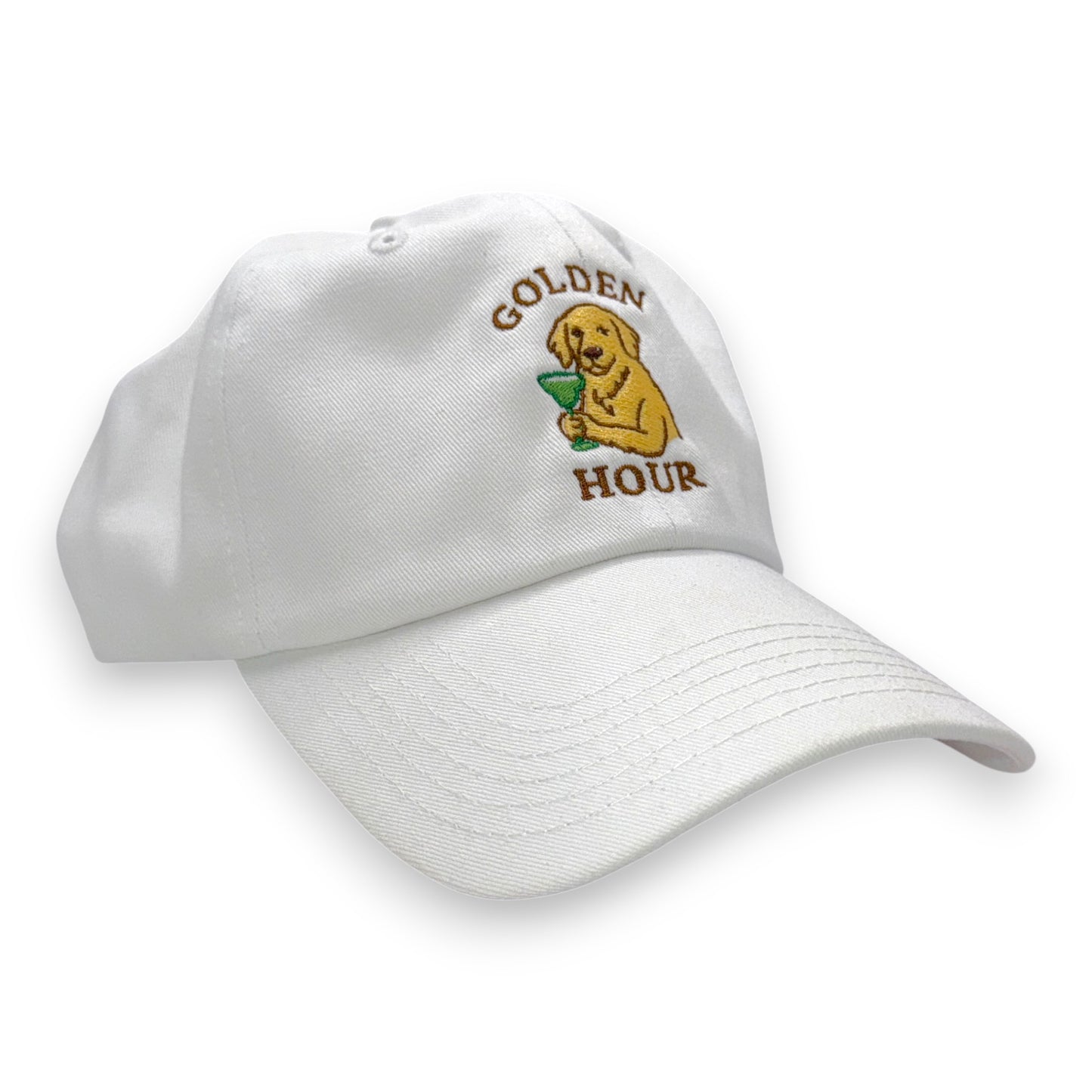 The Golden Hour Hat – Embroidered Foam Trucker Cap
