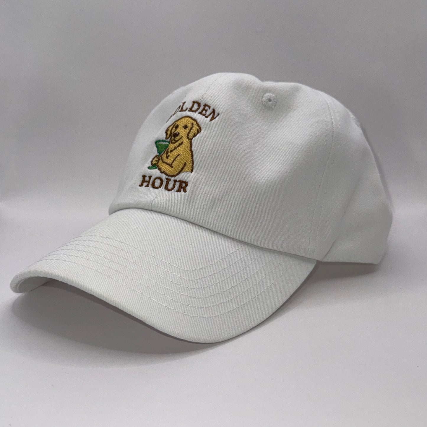 The Golden Hour Hat – Embroidered Foam Trucker Cap
