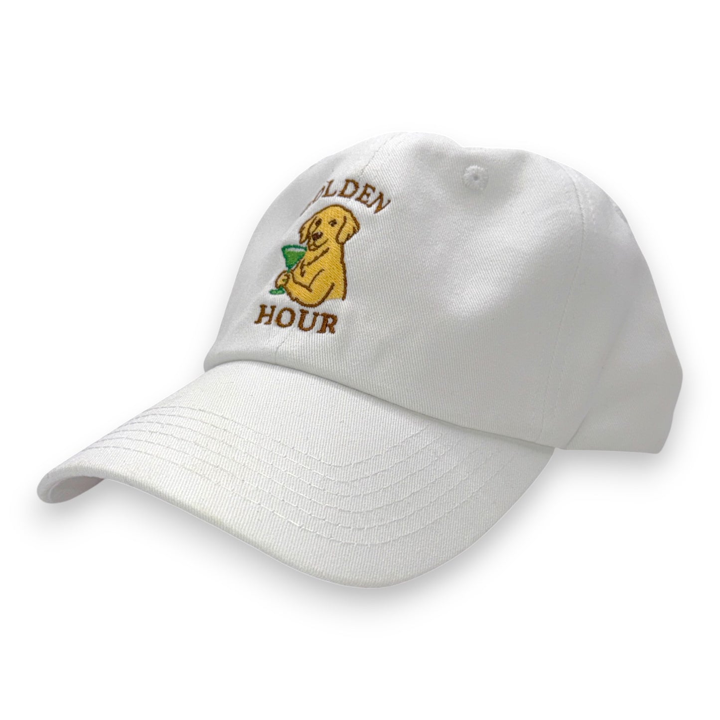 The Golden Hour Hat – Embroidered Foam Trucker Cap