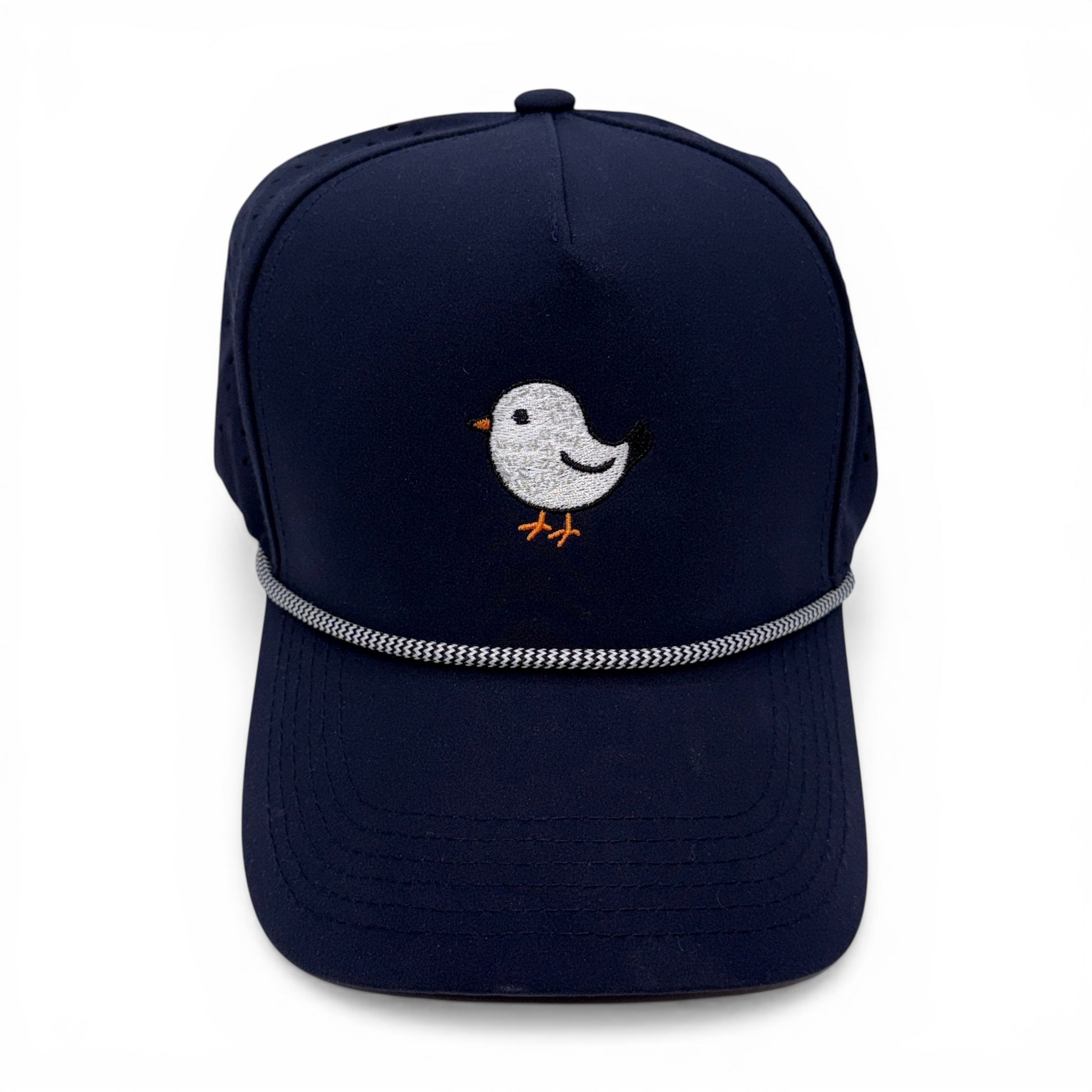 Birdie Ball Performance Rope Hat – lifestyle view – Mad Capper embroidered hat