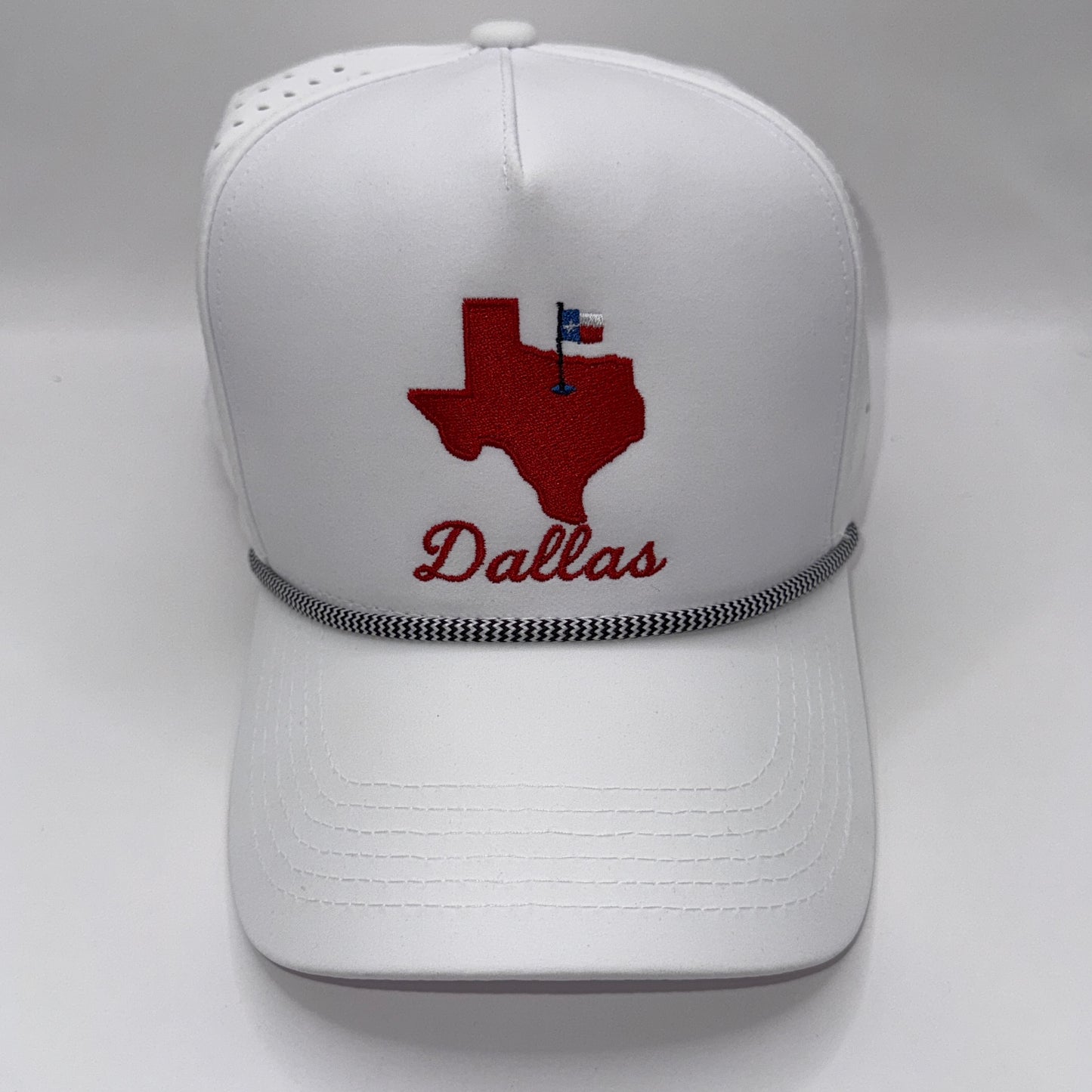 The Dallas Gameday Hat – Embroidered Rope & Trucker Cap