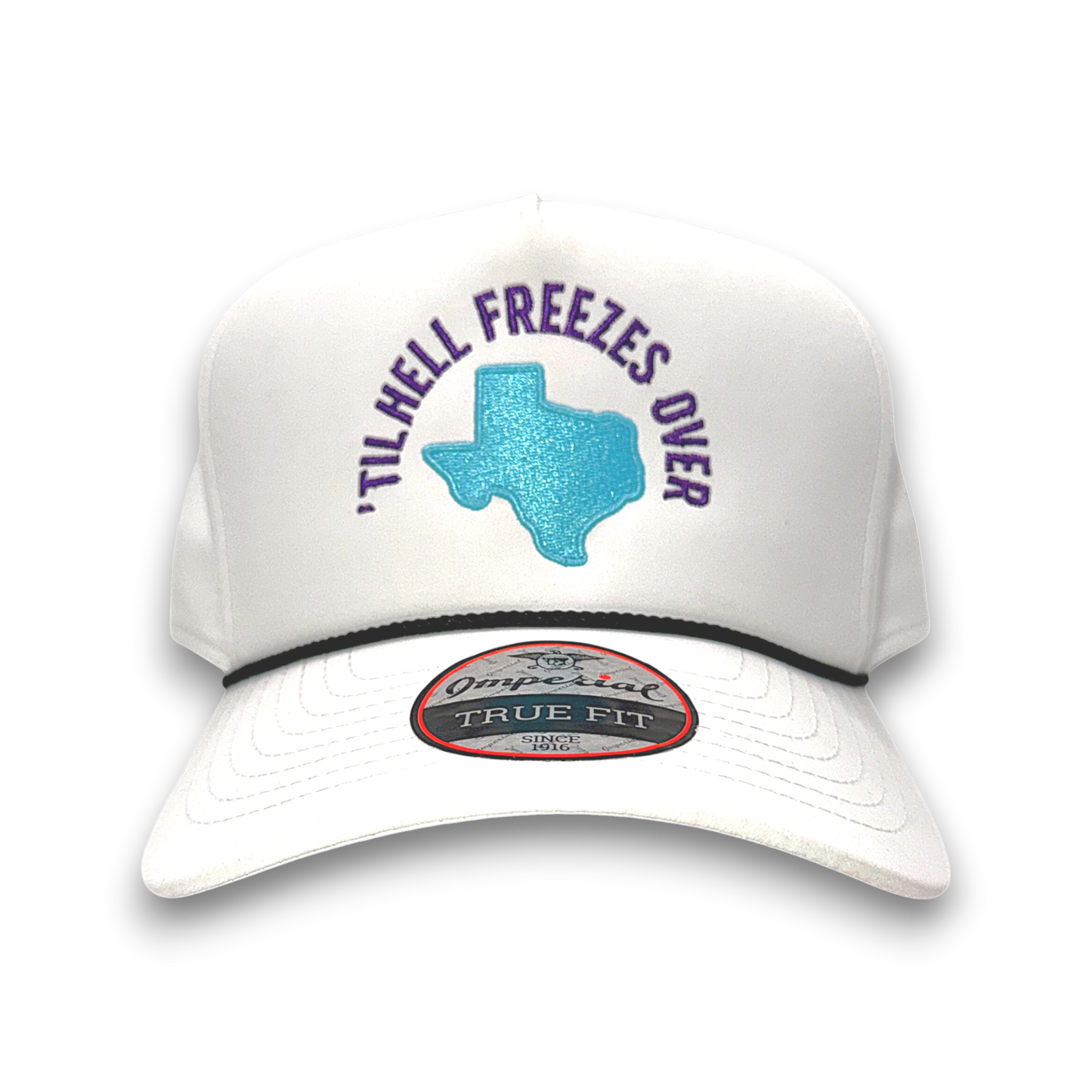 Ft. Worth Freeze Golf Hat – Embroidered Rope Cap