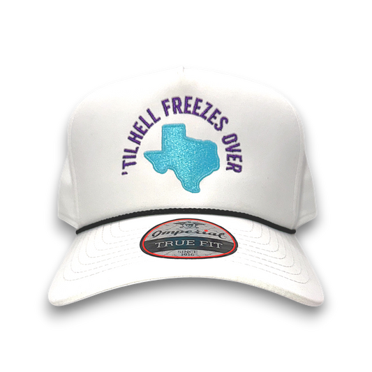 Ft. Worth Freeze Golf Hat – Embroidered Rope Cap