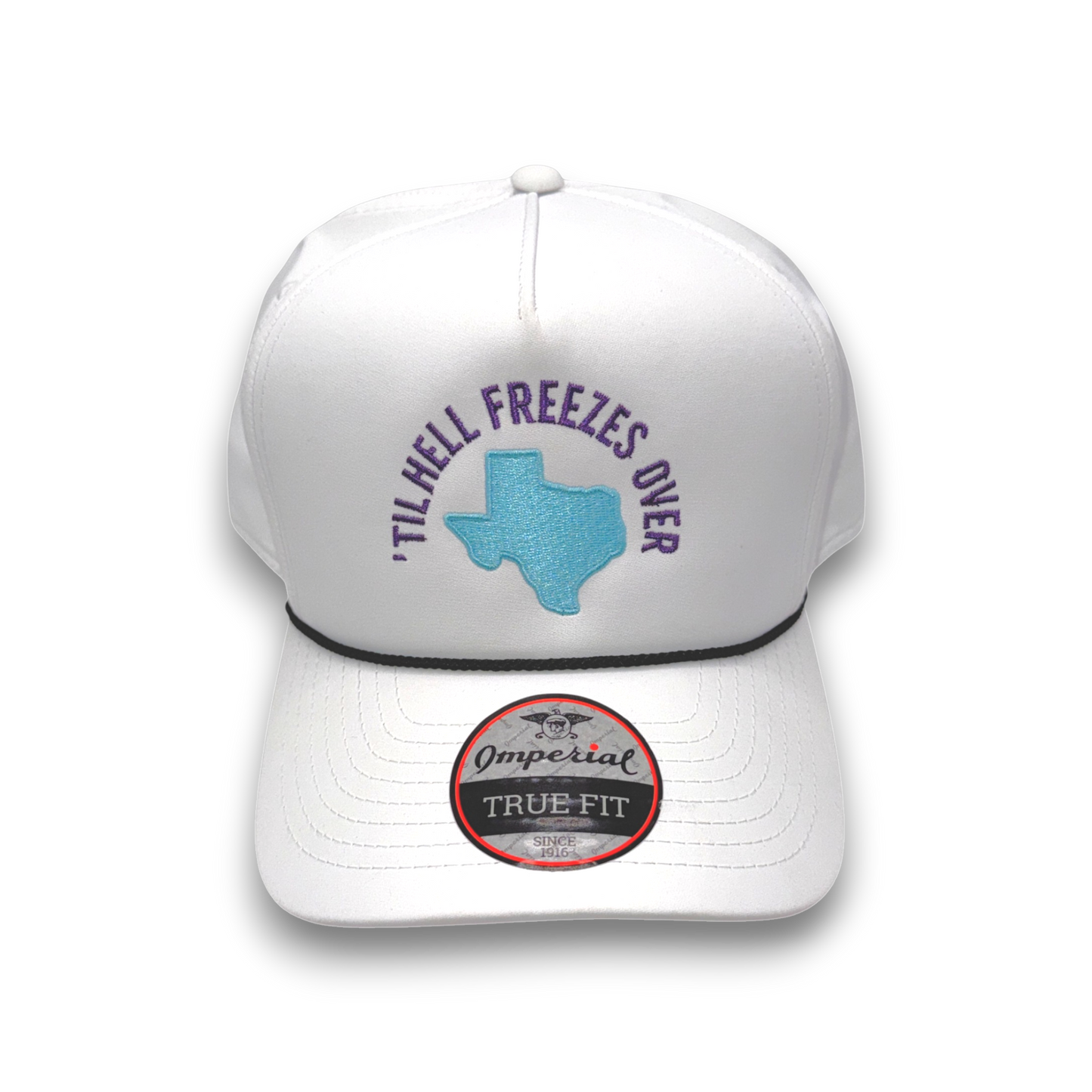 Ft. Worth Freeze Golf Hat – Embroidered Rope Cap