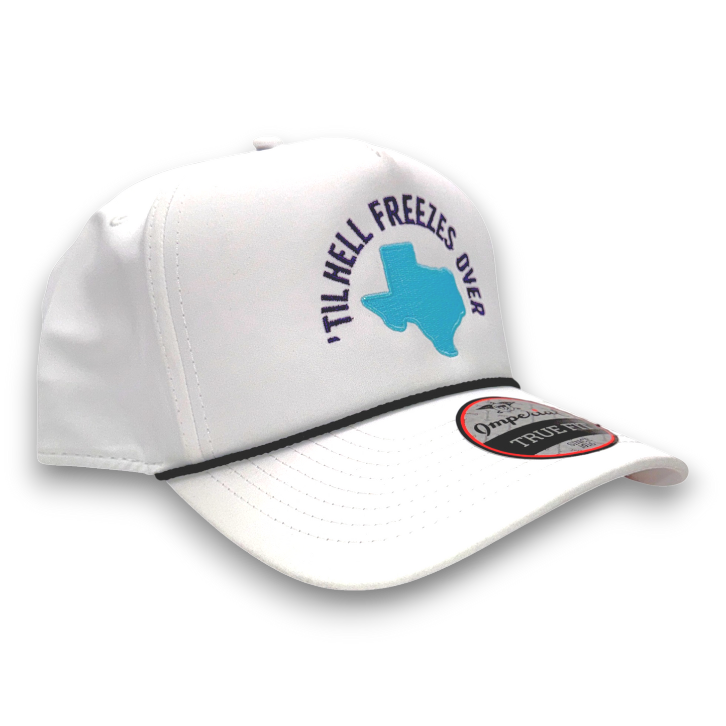 Ft. Worth Freeze Golf Hat – Embroidered Rope Cap