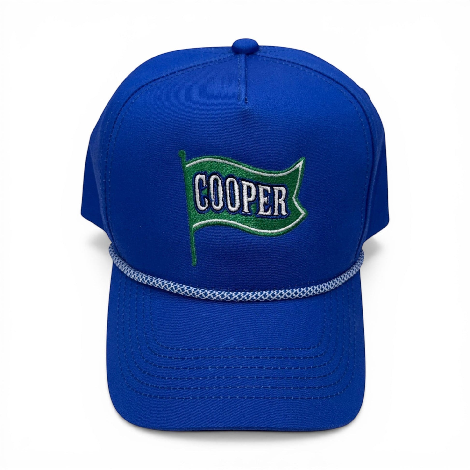 Flag of COOPER Hat – City Classic Edition – lifestyle view – Mad Capper embroidered hat