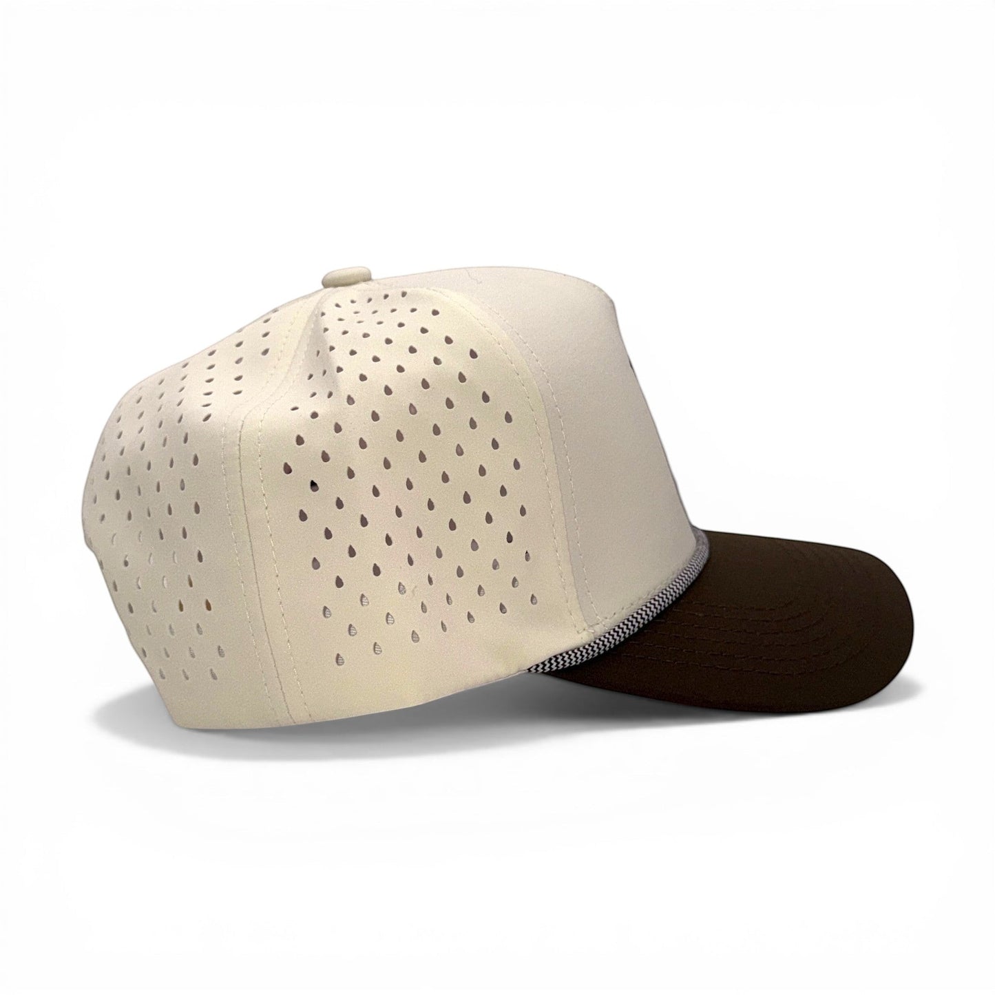 Riding Cocks Roper Cap – back view – Mad Capper embroidered hat