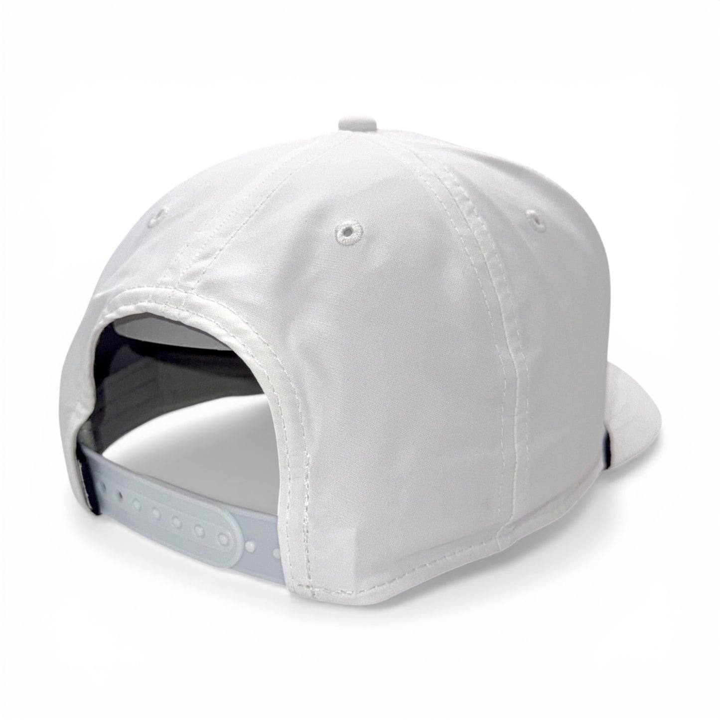 The College Station Gameday Hat – Embroidered Rope Cap – detail view – Mad Capper embroidered hat