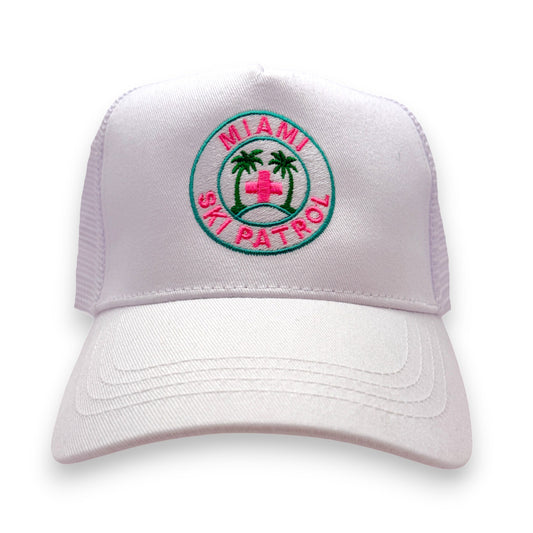 Miami Ski Patrol Trucker Hat