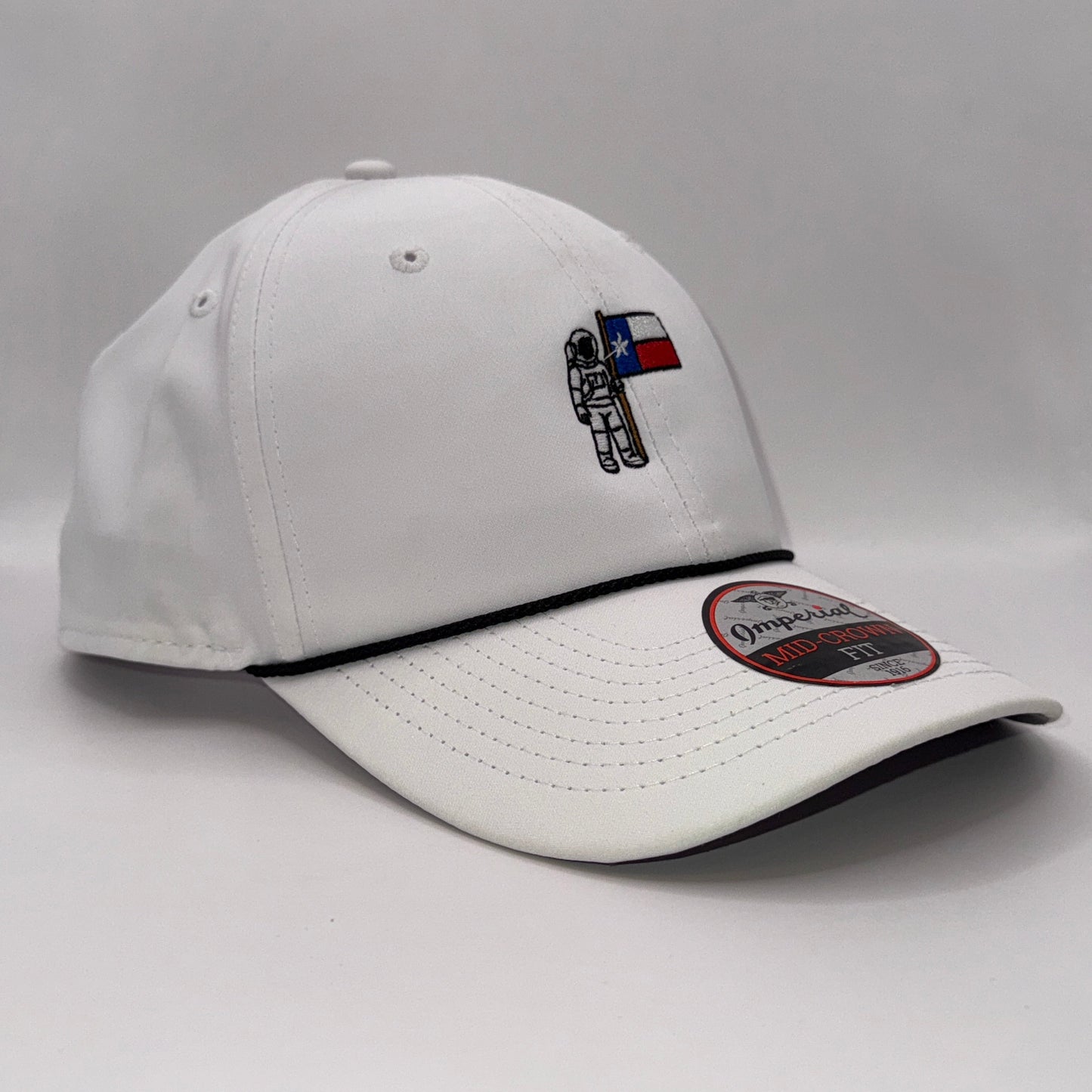 Lone Star Astronaut Hat – Texas Flag Rope Cap