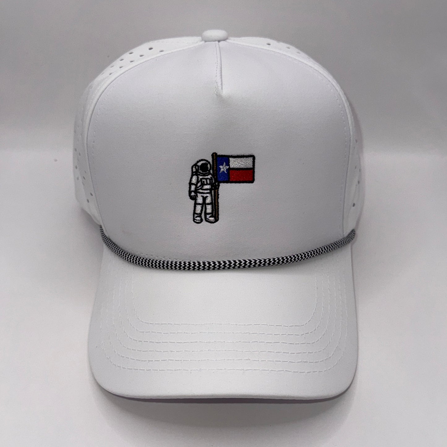 Lone Star Astronaut Hat – Texas Flag Rope Cap