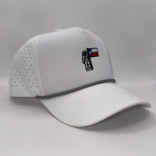Lone Star Astronaut Cap -Texas Flag Rope Hat