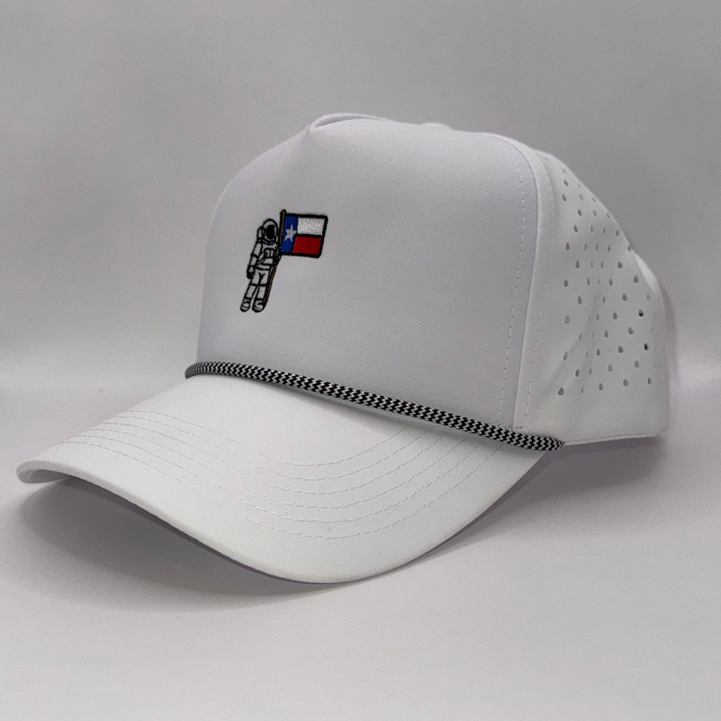 Lone Star Astronaut Hat – Texas Flag Rope Cap