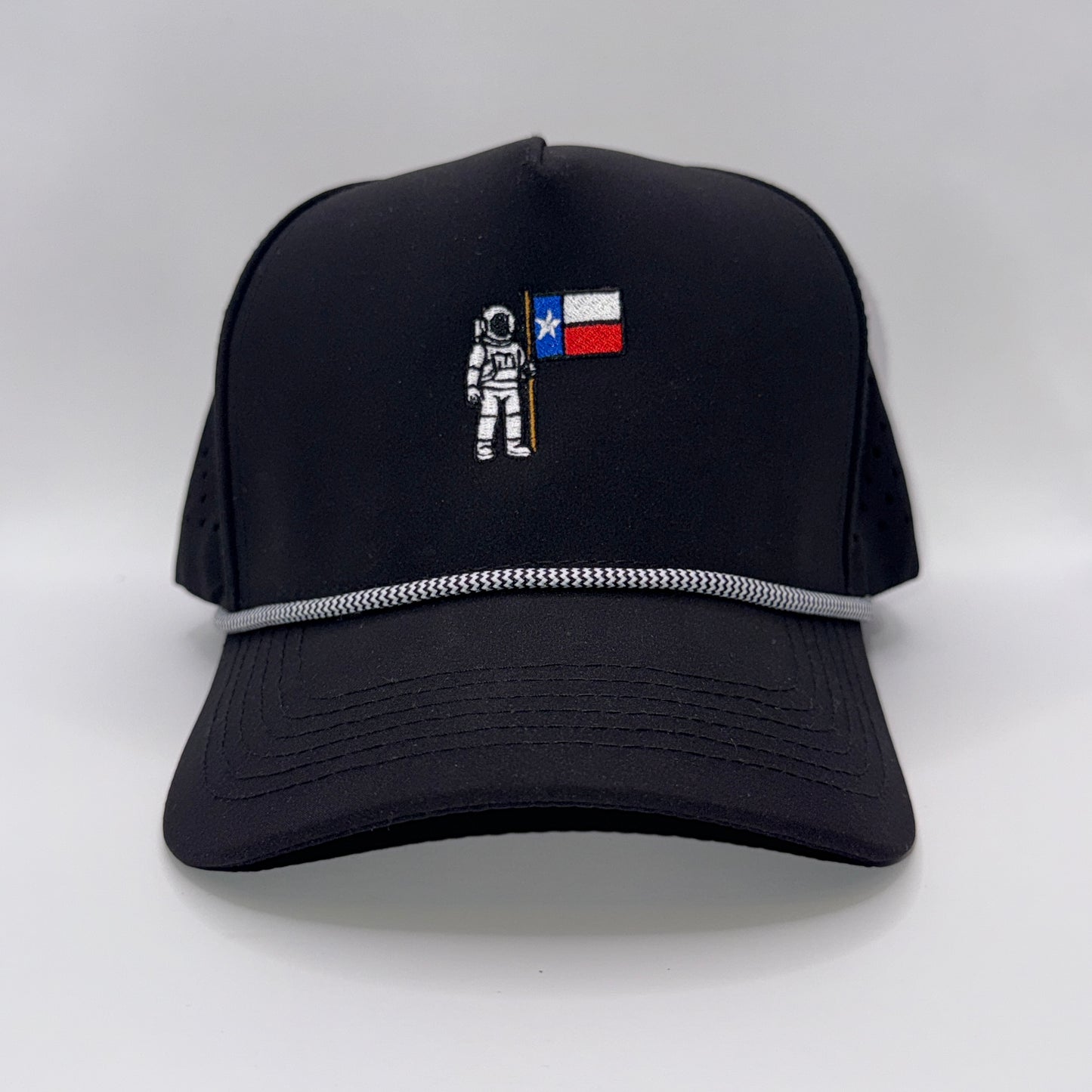 Lone Star Astronaut Hat – Texas Flag Rope Cap