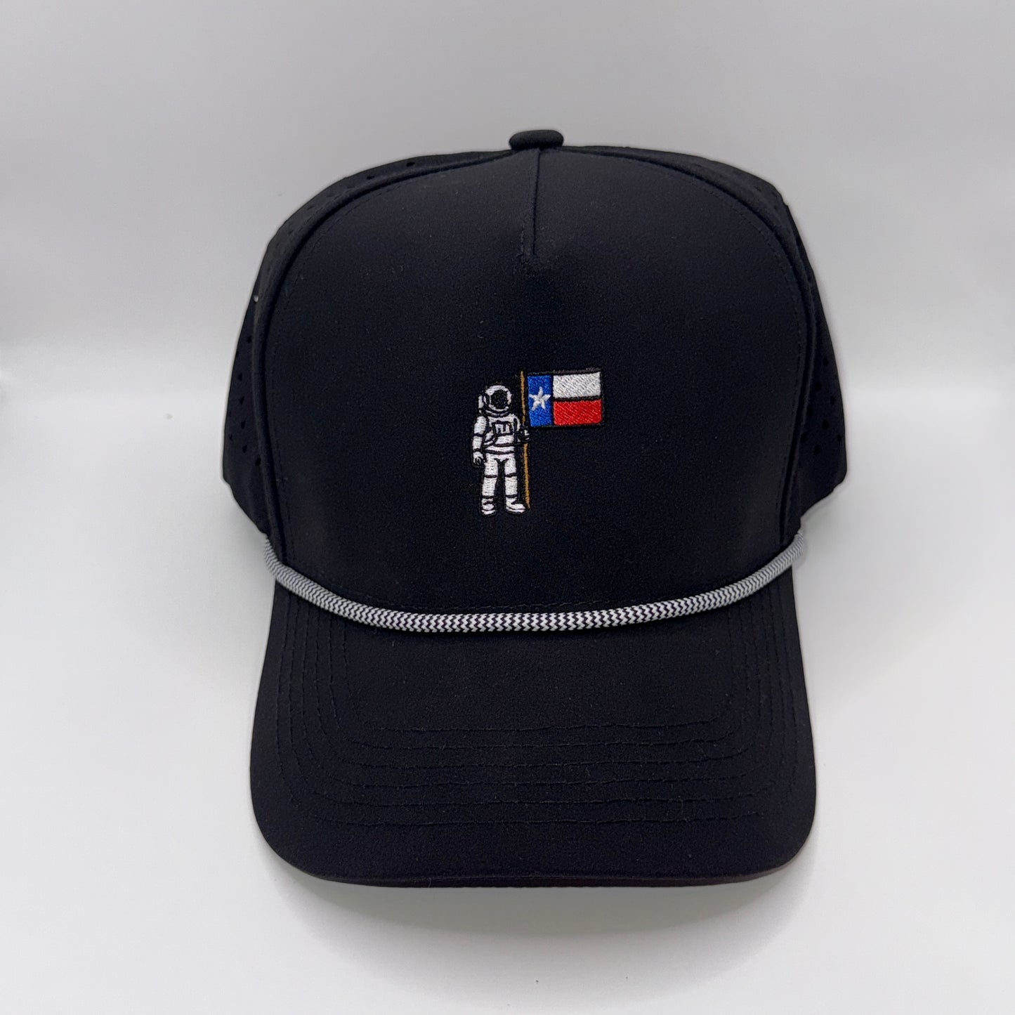 Lone Star Astronaut Hat – Texas Flag Rope Cap