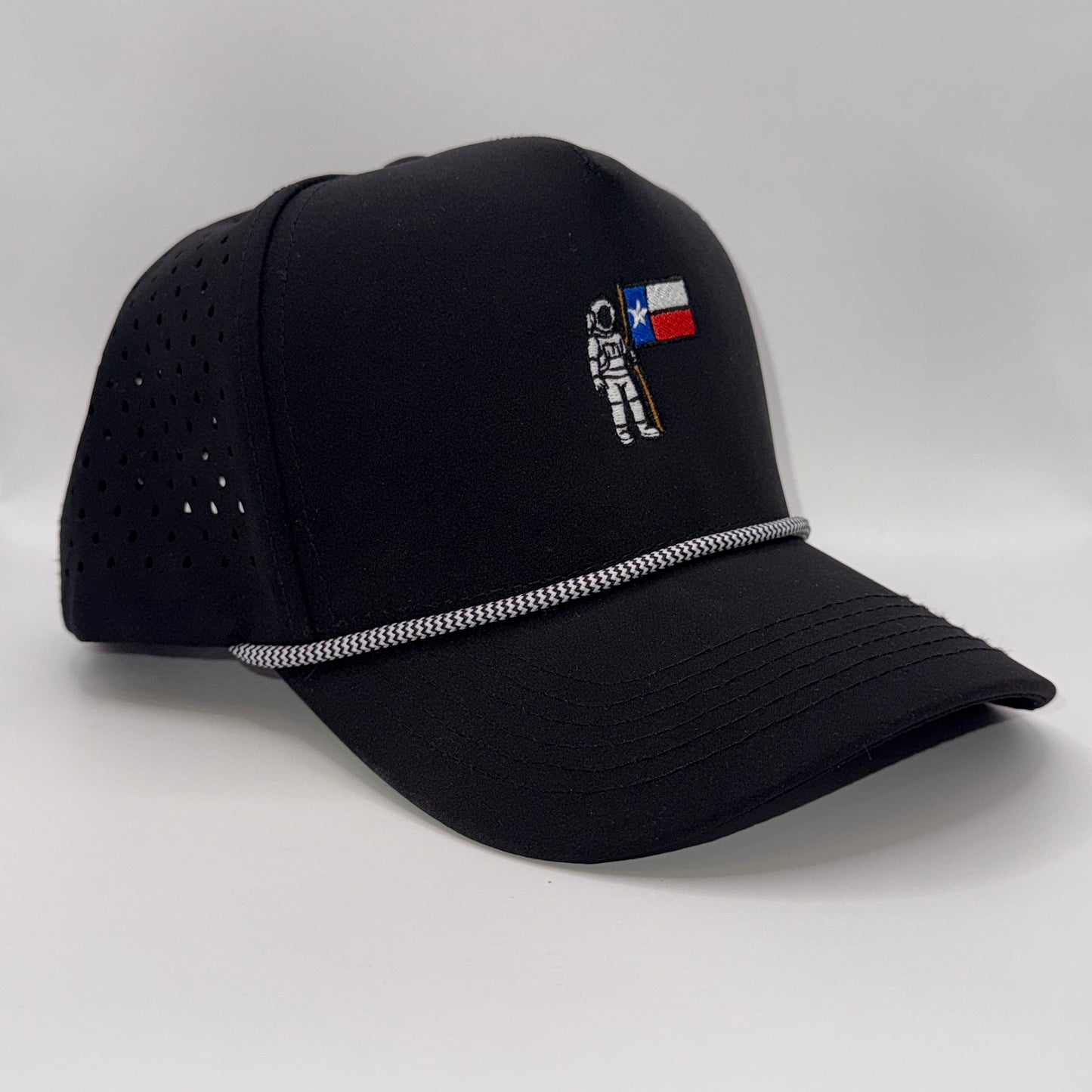 Lone Star Astronaut Hat – Texas Flag Rope Cap