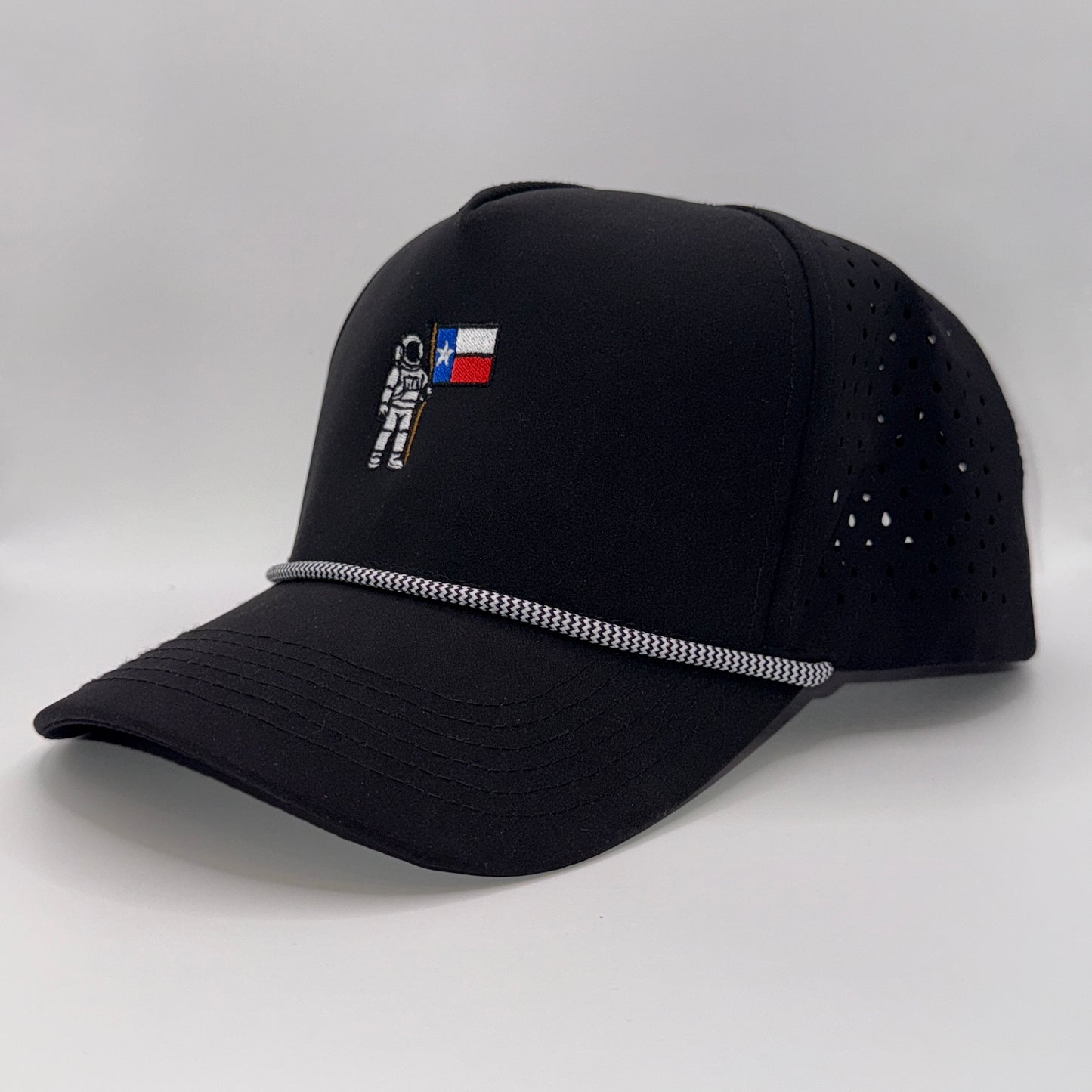 Lone Star Astronaut Hat – Texas Flag Rope Cap