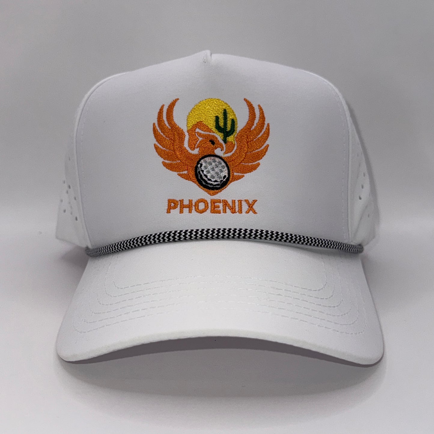 Phoenix Phoenix – White Performance Rope Cap