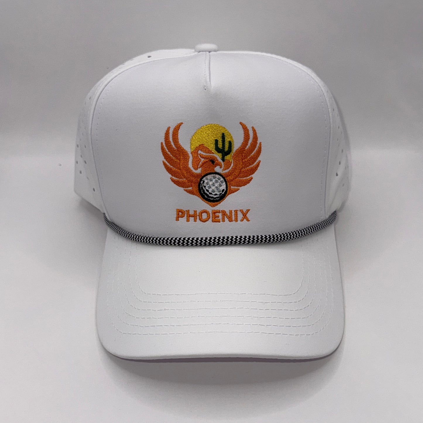 Phoenix Phoenix – White Performance Rope Cap