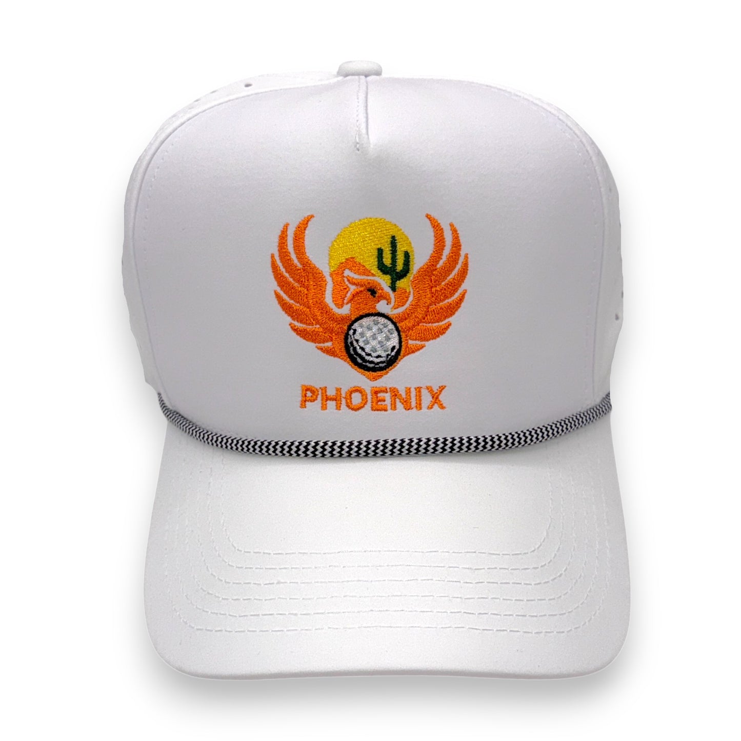 Phoenix Phoenix – White Performance Rope Cap