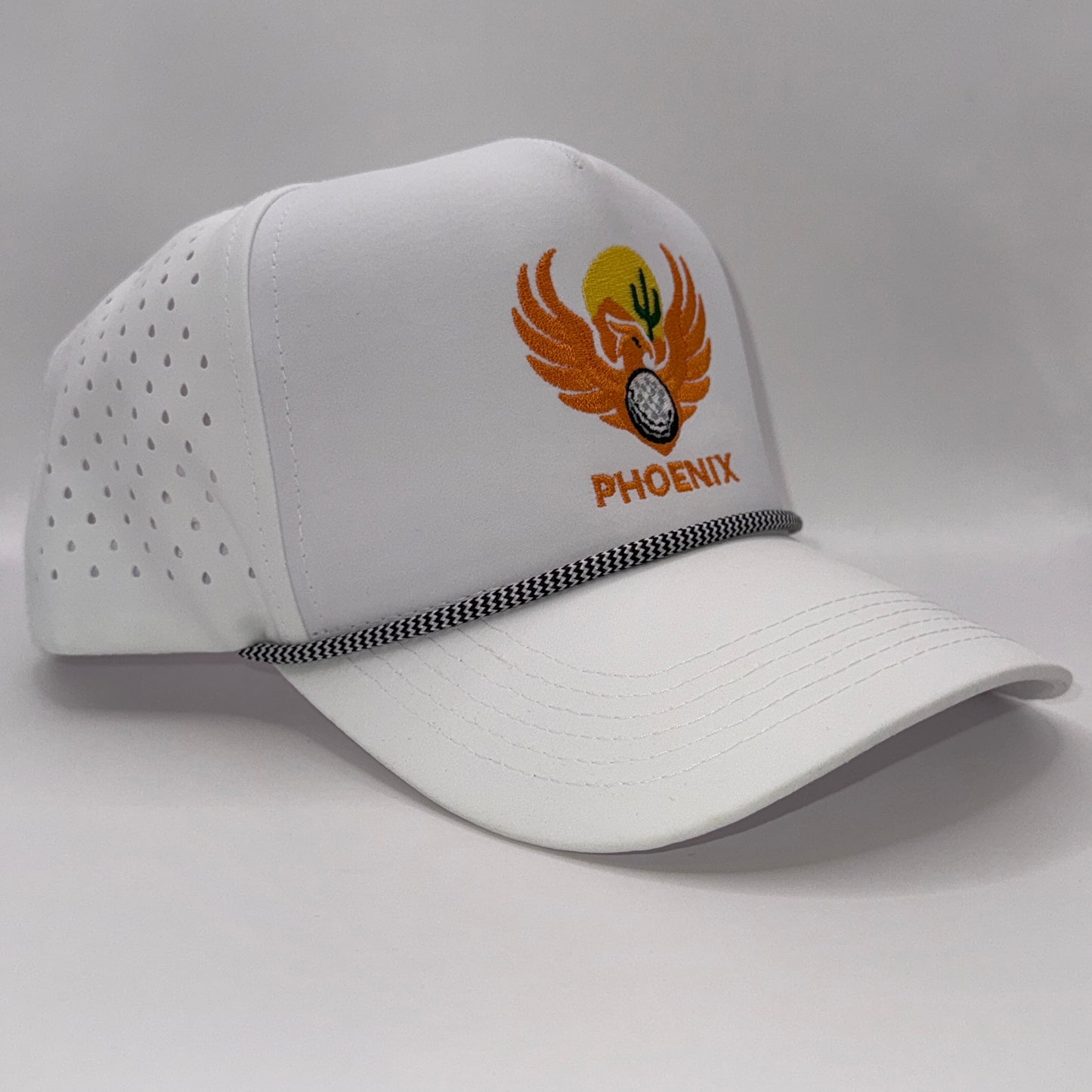 Phoenix Phoenix – White Performance Rope Cap