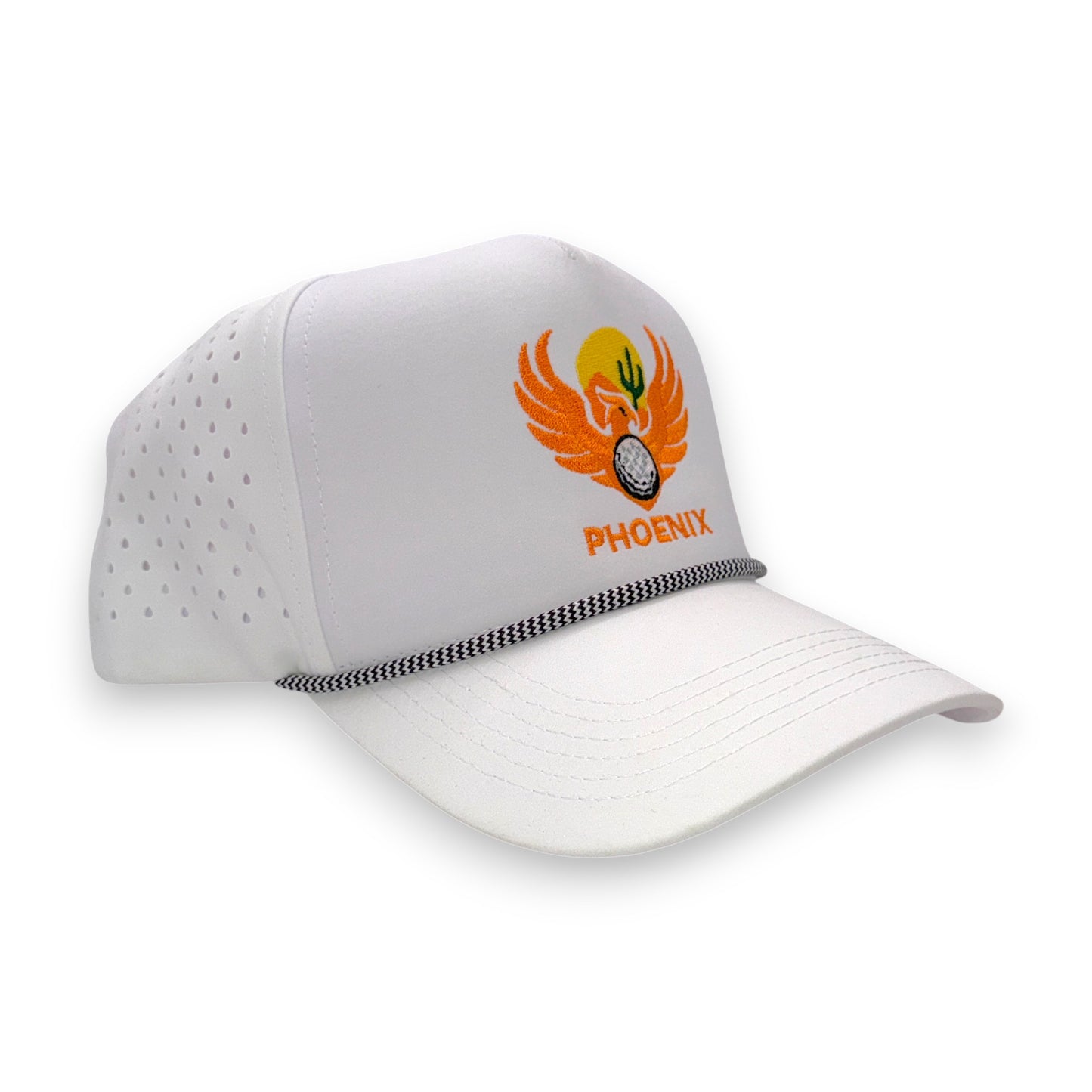 Phoenix Phoenix – White Performance Rope Cap