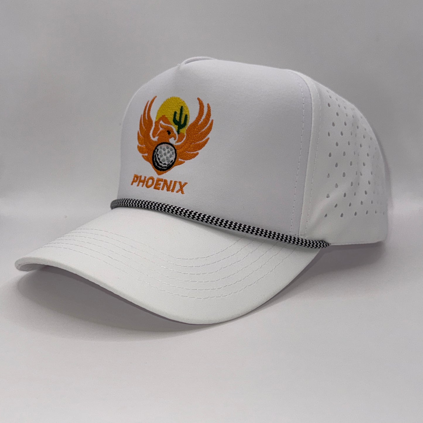 Phoenix Phoenix – White Performance Rope Cap