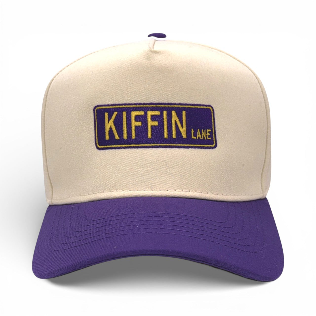 The "Kiffin Lane" Hat – front view – Mad Capper embroidered hat