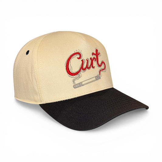 Curt Cig Smoke – back view – Mad Capper embroidered hat