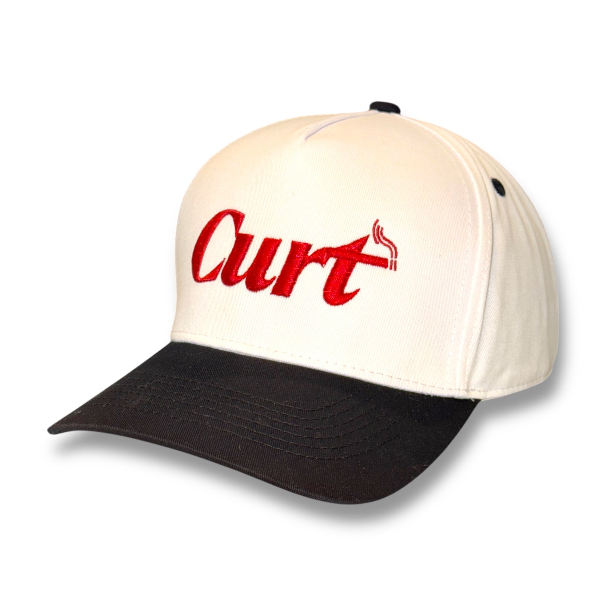 The Indiana Dart – angled left view – Mad Capper embroidered hat