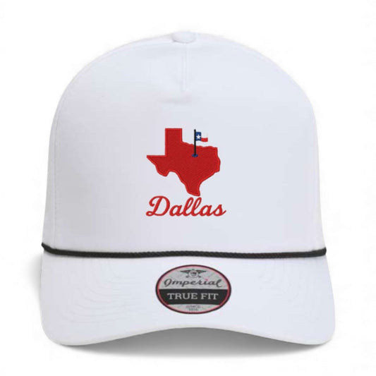 The Dallas Gameday Hat – Embroidered Rope & Trucker Cap