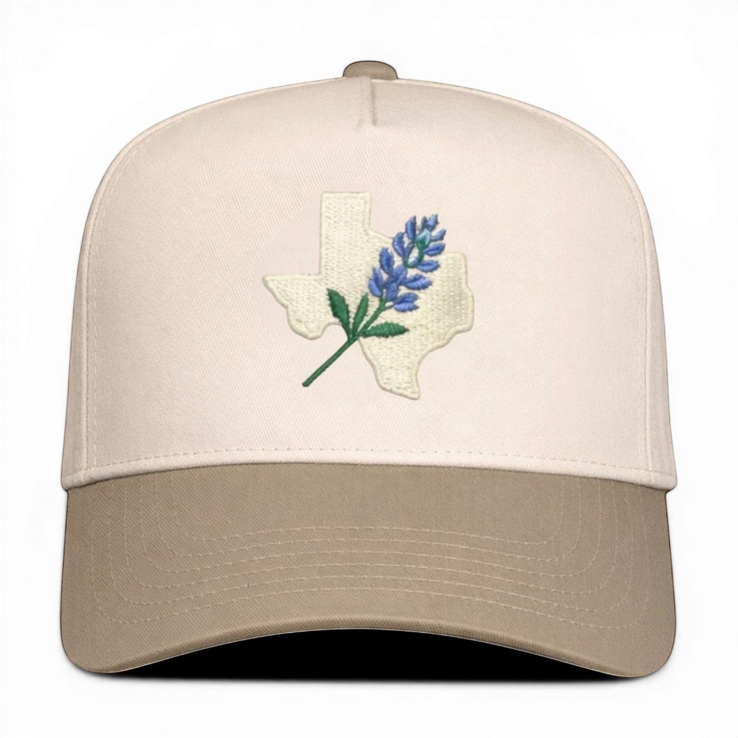 Texas Bluebonnet Embroidered Hat
