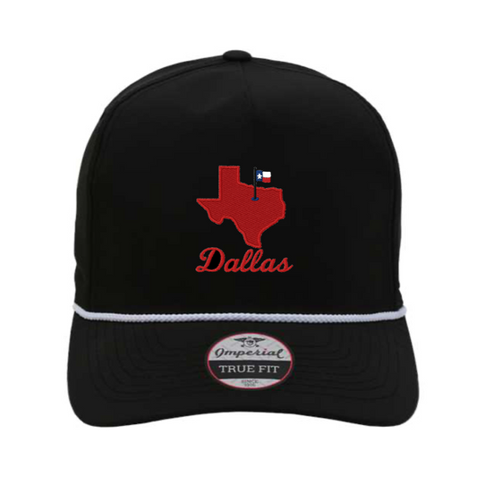 The Dallas Gameday Hat – Embroidered Rope & Trucker Cap