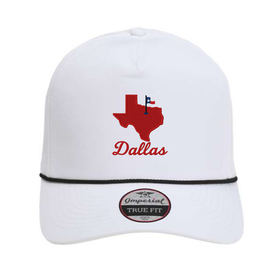 The Dallas Gameday Hat – Embroidered Rope & Trucker Cap
