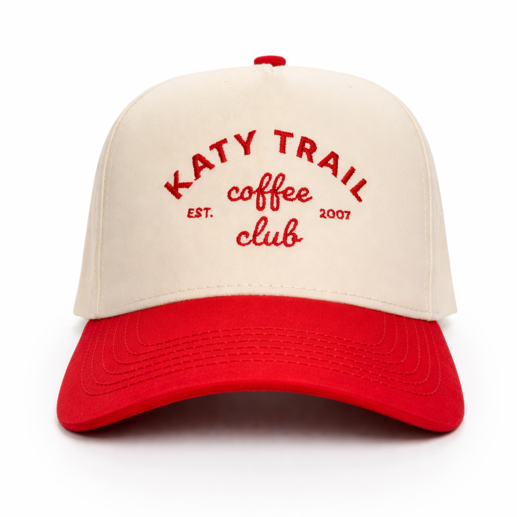 Katy Trail Coffee Club Hat – Embroidered Cap