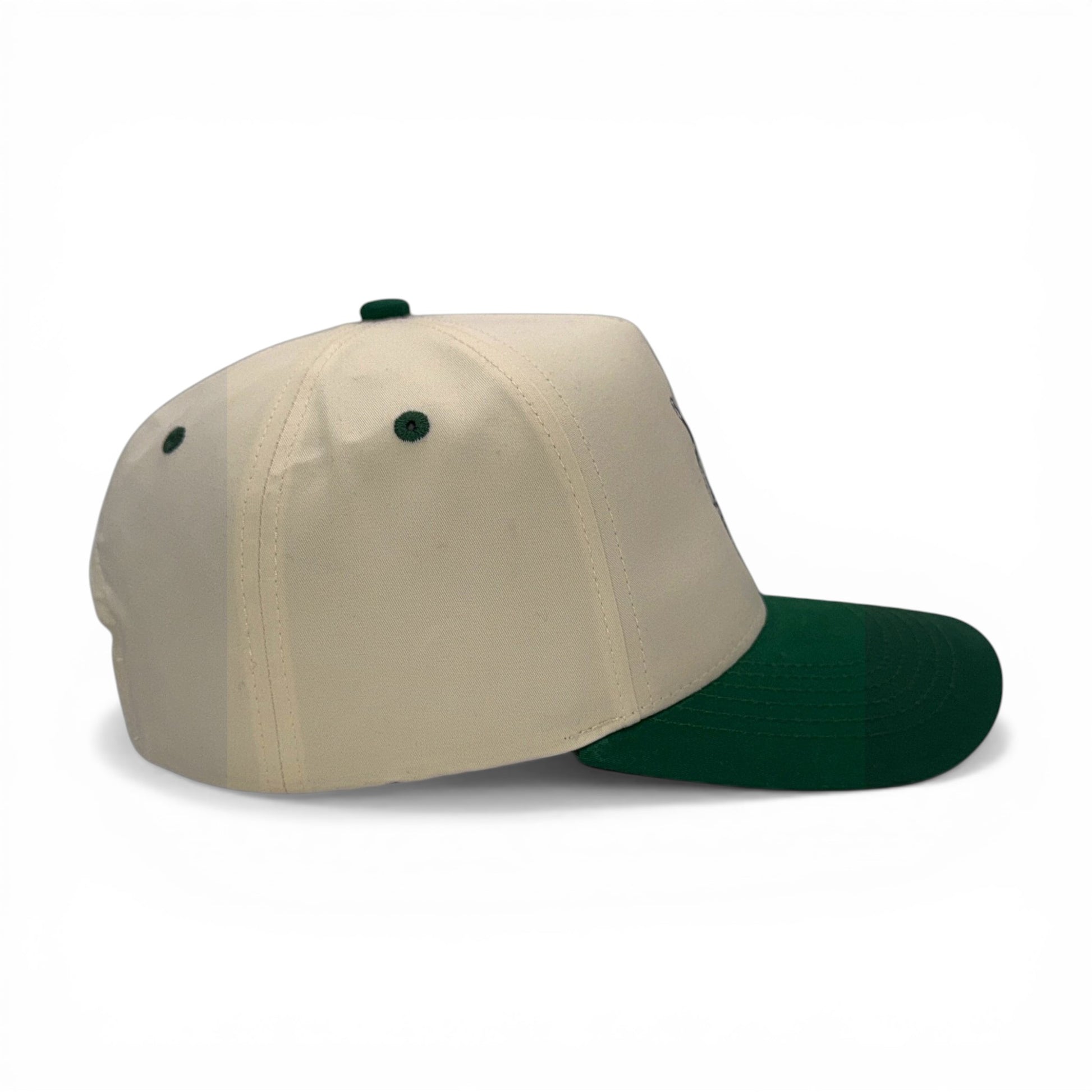 The Keeper of the Creek Cap – alternate view – Mad Capper embroidered hat