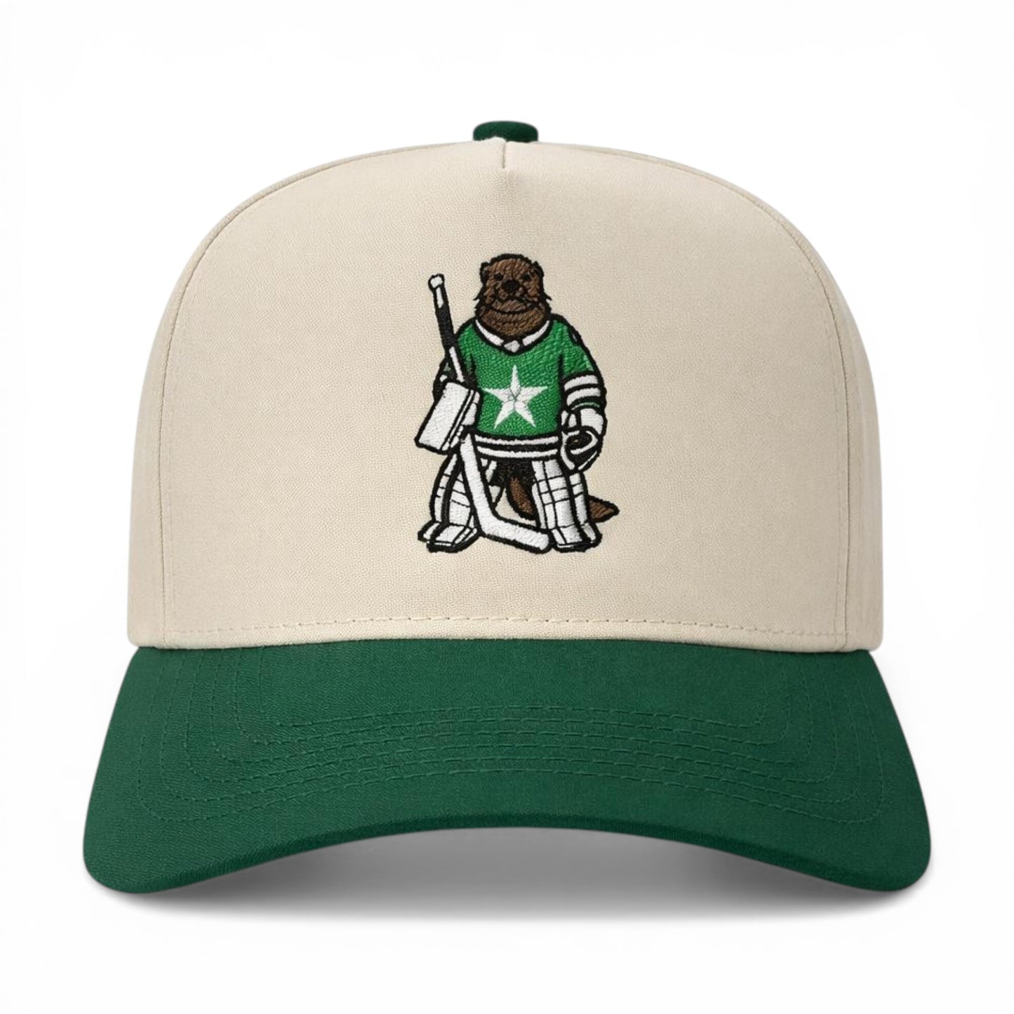 The Keeper of the Creek Cap – front view – Mad Capper embroidered hat