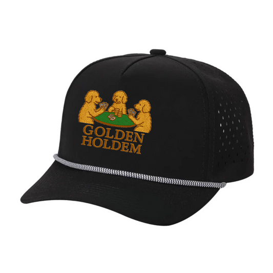 Golden Holdem Rope Hat