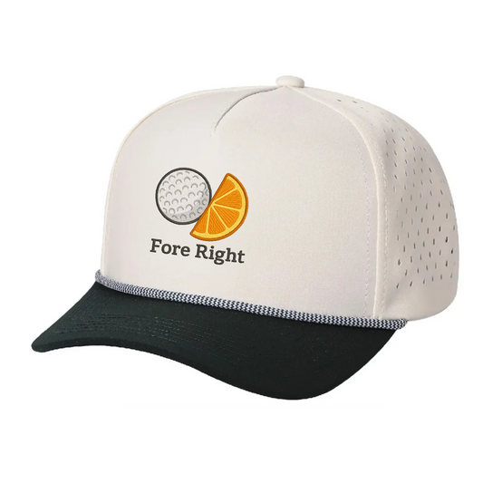 Fore Right Rope Golf Hat