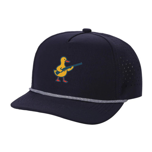 Duck Huntin’ Hat – Embroidered Rope Cap