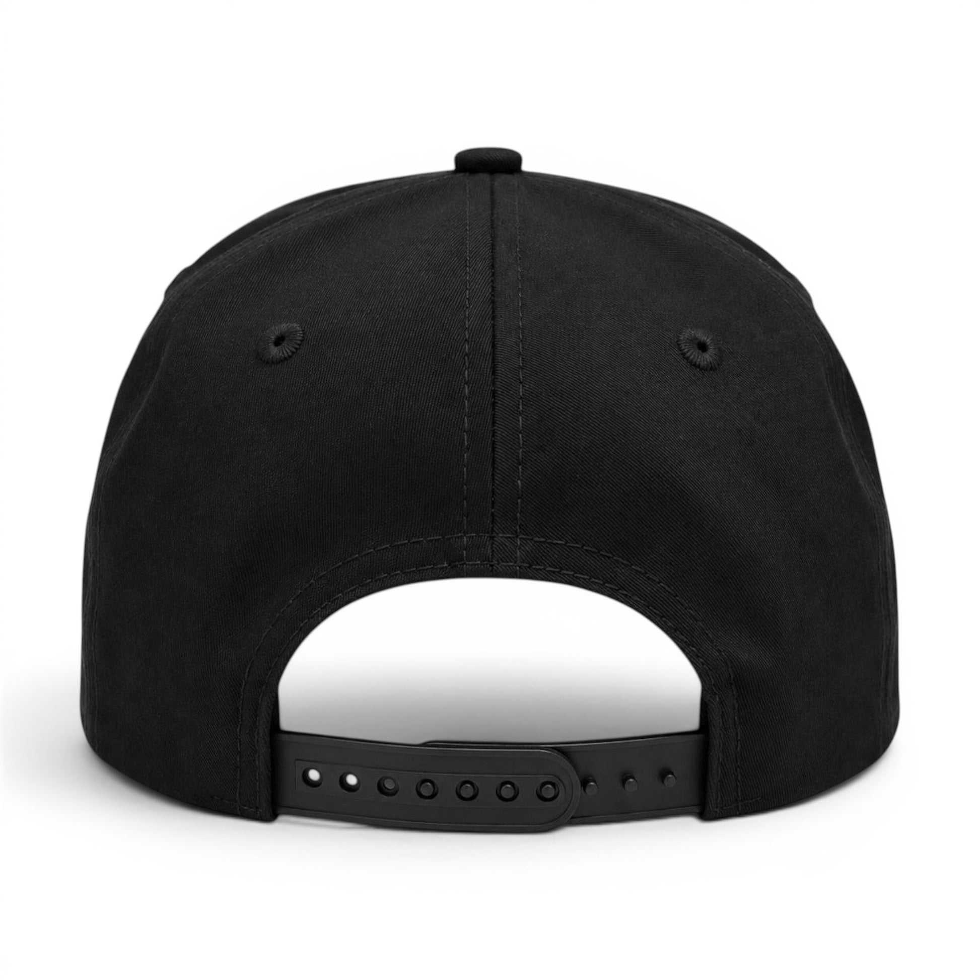 Mad Capper black structured snapback hat with embroidered sneakers and NY 212 detail.